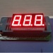 3 digit pure green display;pure green display;0.56" pure green;triple digit 0.56"; 14.2mm green display