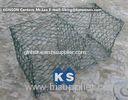 Grid Gabion Boxes Double Twisting With PVC Coated Galvanized Galfan