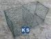 Grid Gabion Boxes Double Twisting With PVC Coated Galvanized Galfan