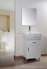 46CM PVC bathroom cabinet floor stand cabinet vanity square size basin