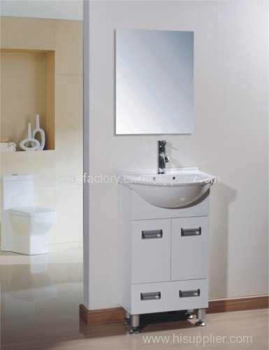 45CM PVC small size bathroom cabinet floor stand cabinet vanity cheap for sale