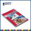 Glossy coated art paper Spiral Bound Book Printing , colour book printing