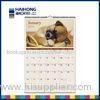 Personalized picture wall calendar printing wire bound or saddle stitch Binding