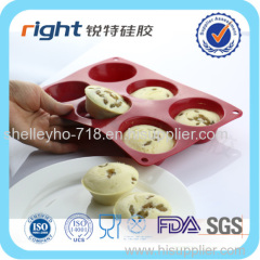 silicone easy clean animal cake mould