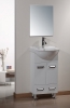 45CM PVC bathroom cabinet floor stand cabinet vanity cheap style for promotion