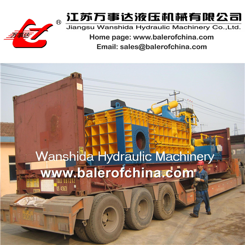 Heavy Duty Scrap Car Baler