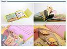 Square format DIY childrens book printing / die cutting designs and movable stickers