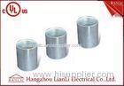 Zinc Plated Electrical Rigid Conduit Fittings Coupling Socket , Electro Galvanized Inside Thread