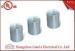 Zinc Plated Electrical Rigid Conduit Fittings Coupling Socket , Electro Galvanized Inside Thread