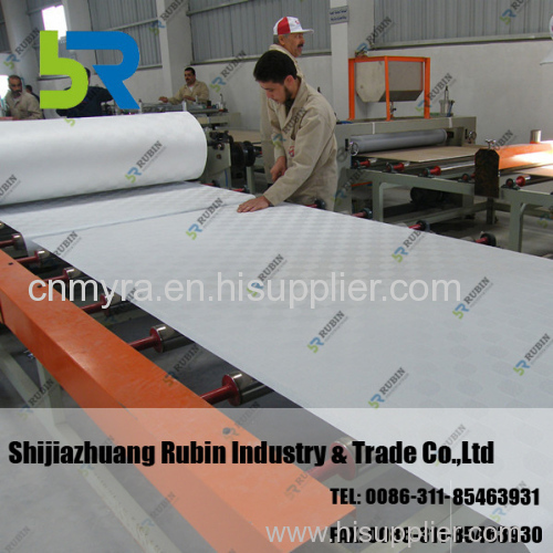 Gypsum ceiling board processing equipment with high performance