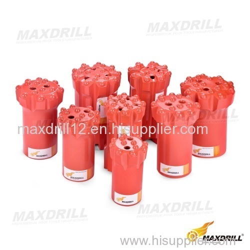 MAXDRILL Top hammer thread Button Bit