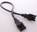 black CE vde approved GST18 socket extension power cords