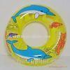 Dolphine pringting large inflatable ring / pool tube 0.18mm Thickness