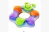 EN71 / Reach5 flower shape pringting inflatable swimming ring for babies safety value