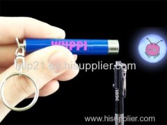 Torch projector keyring with logo/Torch Projector keychain/Flashlight Keychain/Blinking Led Torch Keychain/Logo keyring