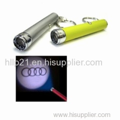 Torch projector keyring with logo/Torch Projector keychain/Flashlight Keychain/Blinking Led Torch Keychain/Logo keyring