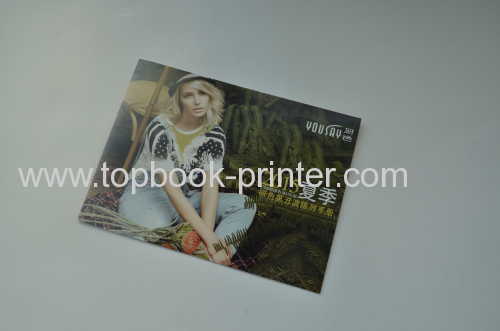 300gsm uncoated paper cover garment manual softcover book