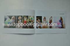 300gsm uncoated paper cover garment manual softcover book printing on demands