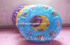 PVC inflatable swim rings for toddlers , inflatable pool float ring / tube
