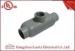 2" 3" Grey PVC Coated Rigid Aluminum Conduit Body With or Without Screws