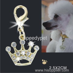 2015 High Quality Factory Selling Cheap Dog Crown Charms