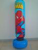 PVC inflatable punching bag toys with full color pringting spider man