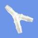 Y type Tee joint Plastic joints / Pipe joint reducer tee