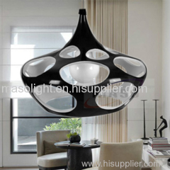 Ceiling chandelier modern decorative indoor lighting dining room resin pendant lamp E27