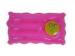 Orange merged pvc music Inflatable beach pillow 38cm * 25cm * 10cm 0.18mm