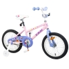 Tauki ESTELLA 16 inch Princess Kid Bike with RemovableTraining Wheels,Coaster Brake,for Girls, Pink