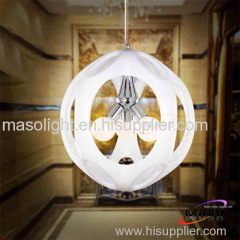 Multi-Color Modern Indoor resin pendant lamps P1001 ball shape E27 energy saving power