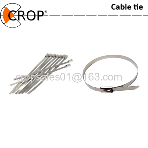 Naked stainless steel cable ties/cable tie