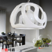 Contracted and contemporary restaurant bar indoor resin pendant lamp E27 base led 3w bulb P1006