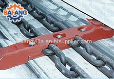 High strength mining round link chain for scraper conveyor