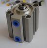 Thin type small pneumatic cylinders Aluminum Alloy , Compact Air Cylinder