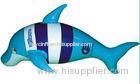Large inflatable pool toys for adults , PVC inflatable dolphin rider toys