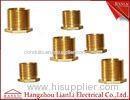 Brass Male Bush Brass Electrical Wiring Accessories Long Hexagon Head GI Thread