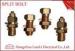 Yellow High Strength Split Bolt Connectors Bond Wires Brass Electrical Wiring Accessories