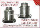 Aluminum 1/2" 3/4" NM Round SE Cable Clamp For Bond the Wire to Outlet Box