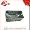UL Approvals Metal Conduit Boxes Galvanised Handy Box 2 inch*4 Inch