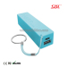 2600mAh Portable Power Bank Power Supply External Battery Pack USB Charger