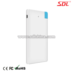 2500mAh Mobile Power Bank Power Supply External Battery Pack USB Charger