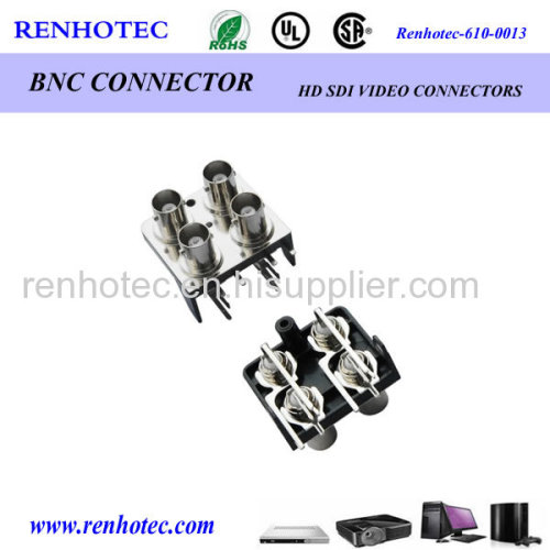 bnc connectors sdi for stock pcb mount