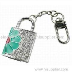 Lock shape usb flash drive