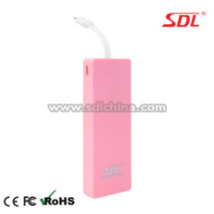 3000mAh Mobile Power Bank Power Supply External Battery Pack USB Charger