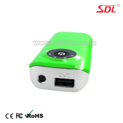 5600mAh Mobile Power Bank Power Supply External Battery Pack USB Charger