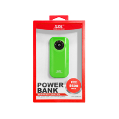 5600mAh Mobile Power Bank Power Supply External Battery Pack USB Charger
