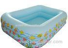 65 * 88 * 50 CM Cartoon fish printed inflatable swimming pools for kids