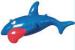 Customized PVC shark rider inflatable water toys for lake or ocean