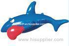 Customized PVC shark rider inflatable water toys for lake or ocean